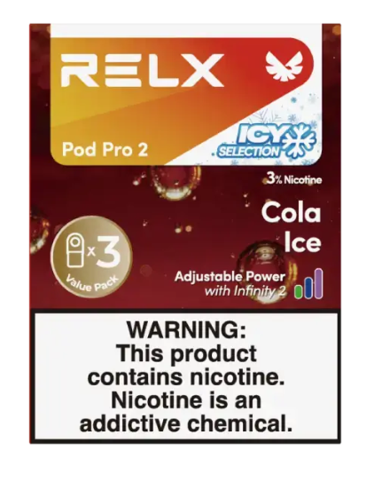Relx New Edition (Extreme Cool 3-pack) Cartridge