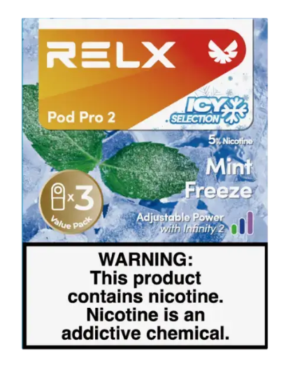 Relx New Edition (Extreme Cool 3-pack) Cartridge