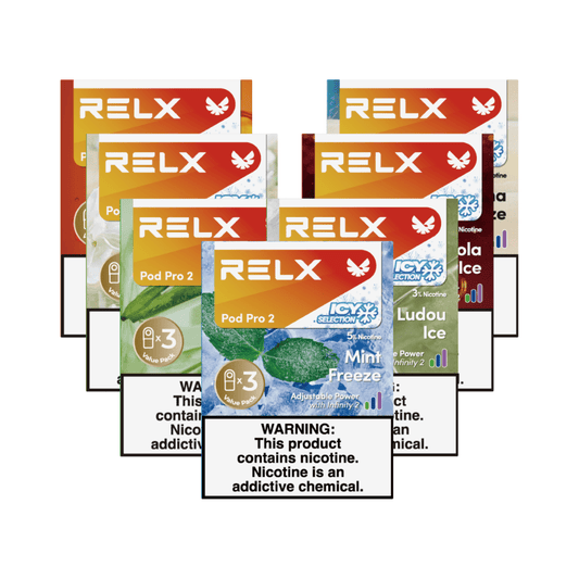 Relx三颗装 买5送1套餐