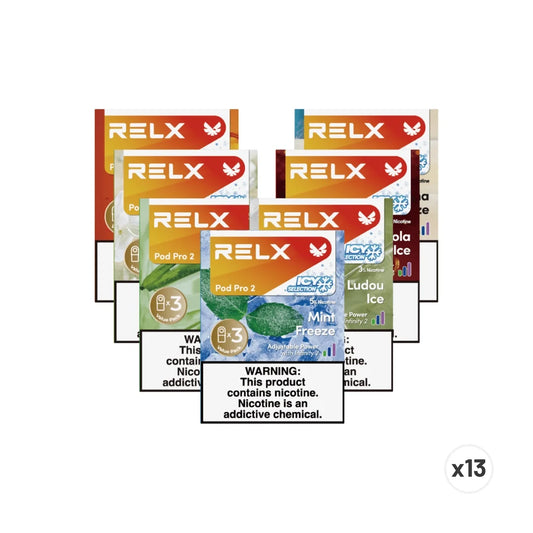 Relx三颗装 买10送3套餐